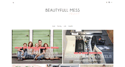 Desktop Screenshot of beautyfullmess.com